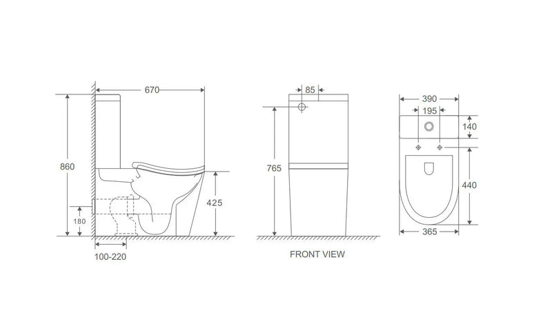FIFA Back-to-Wall Toilet Suite mercioaustralia