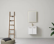 Kingsley Federation Wall Hung PVC Cabinet (600mm) Lukka