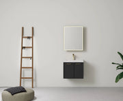 Kingsley Federation Wall Hung PVC Cabinet (600mm) Lukka