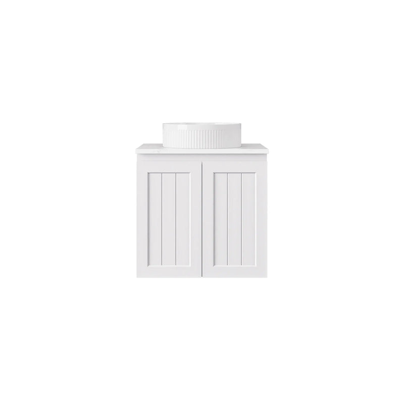 Archill Federation Wall Hung Matte White PVC Cabinet LK-FA64W-MW