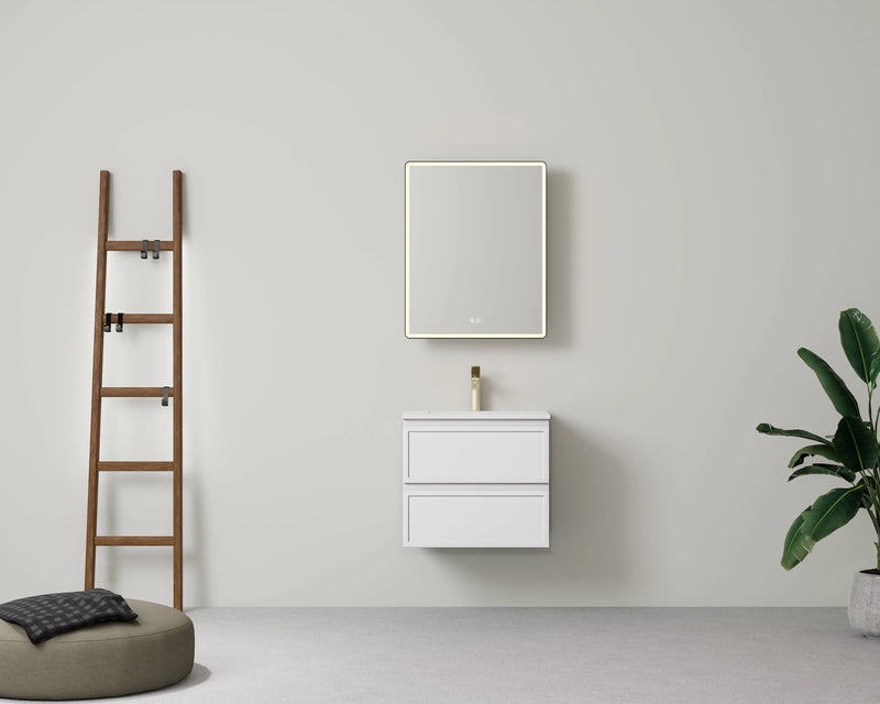 Lukka New Hamilton Federation Slim Wall Hung Cabinet (600mm) Lukka