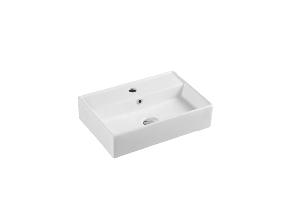 Kube 51M Wall-Hung Basin 505 x 350 x 125 mm