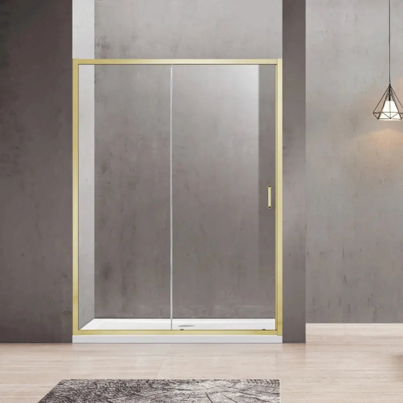 Covey Semi-Frameless Single Sliding Door Shower Screen 6mm