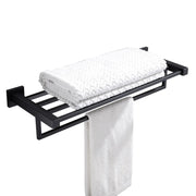BLAZE Black Towel Rack 600mm FIL Kitchen Bathroom