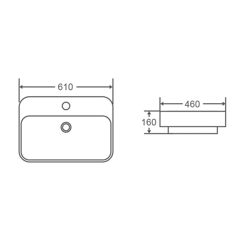 COSY Insert basin FIL Kitchen Bathroom