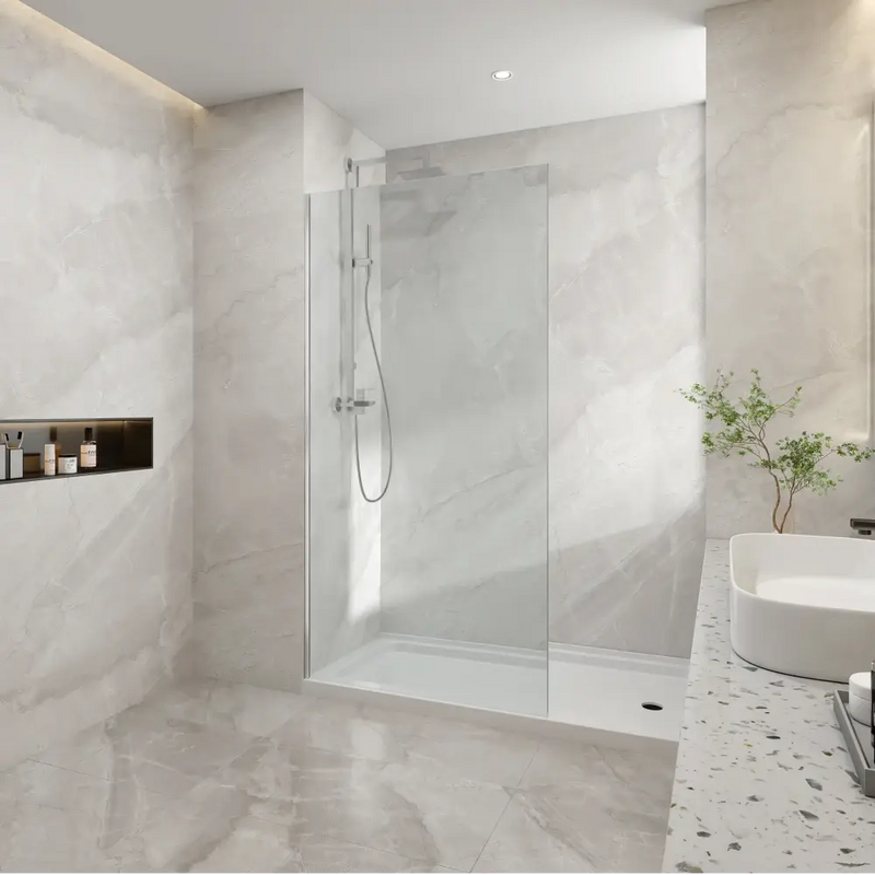 Covey Walk-In Panel with Wall Channel 10mm