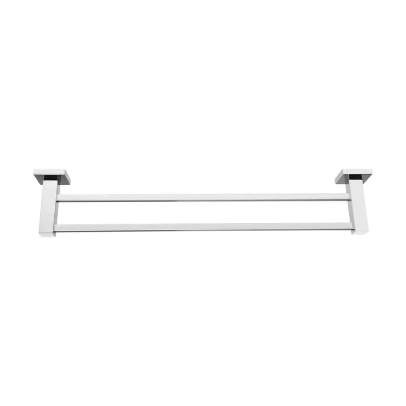 BLAZE Chrome Double Towel Rail 600mm FIL Kitchen Bathroom