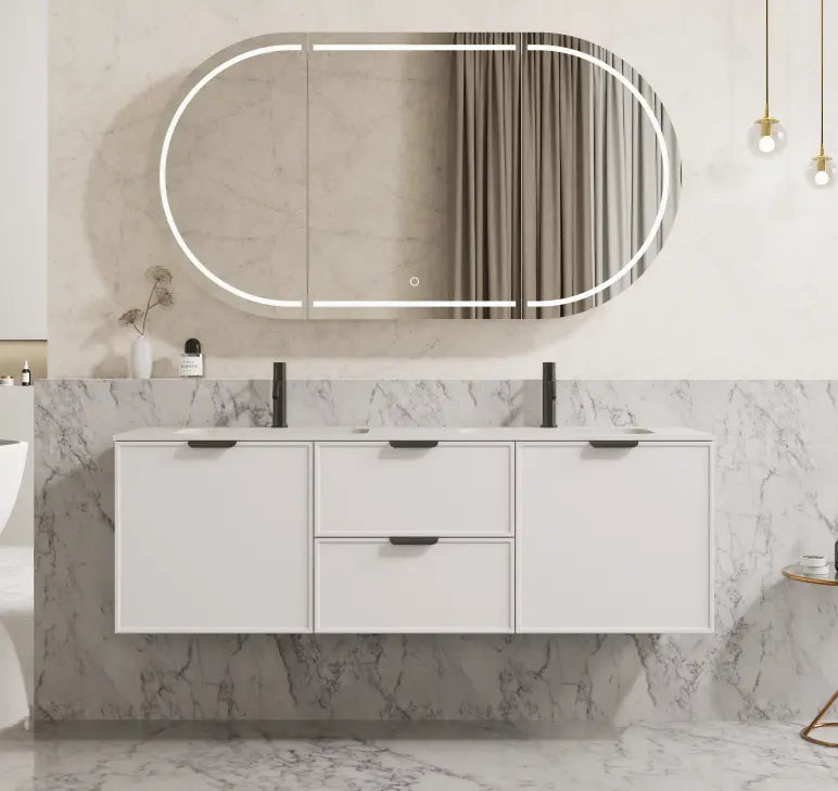 Miami Wall Hung PVC Vanity 1500MM POSEIDON