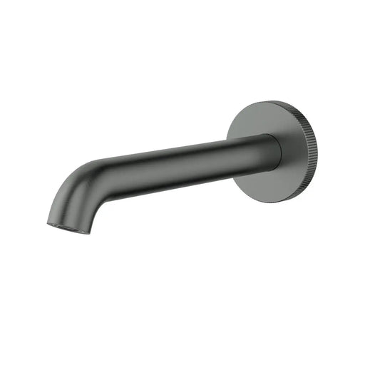 IKON Linie Round Gun Metal Brass Spout 180/220mm - FIL Kitchen Bathroom