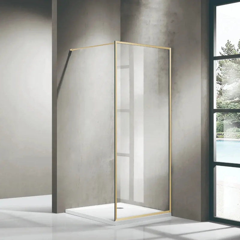 Covey Walk-In Panel with Support Bar 8mm