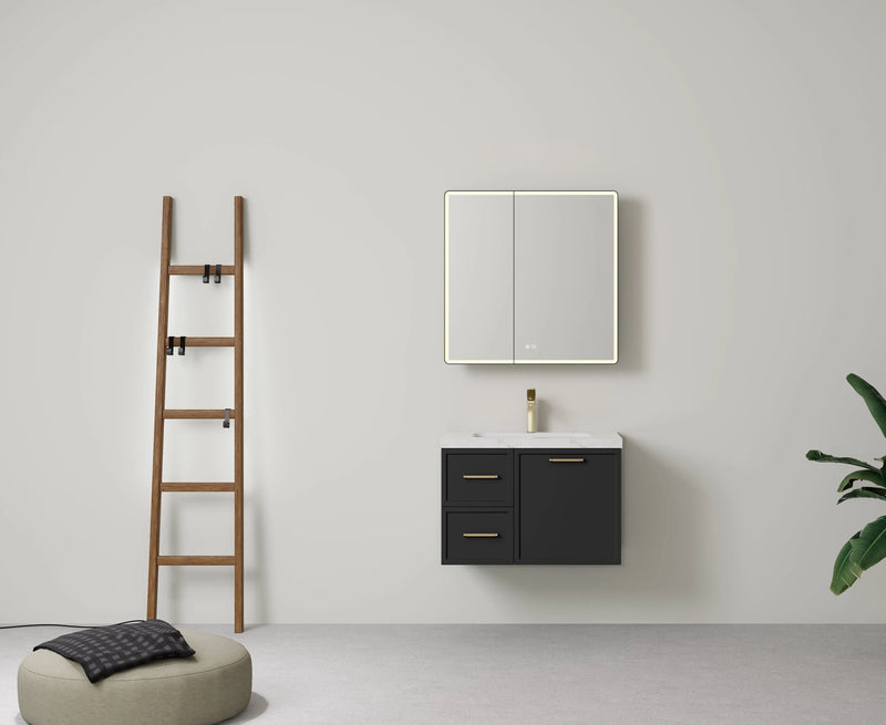 Lukka Kingsley Federation Wall Hung PVC Cabinet (750mm) Lukka