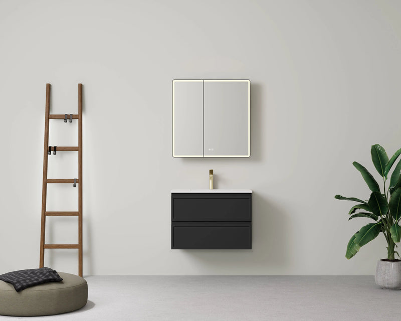 Lukka New Hamilton Federation Slim Wall Hung Cabinet (750mm) FIL Kitchen Bathroom
