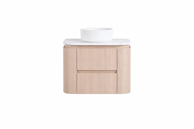 Ravello Modern Wall Hung Vanity Plywood Cabinet LK-RA750W-SO