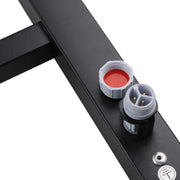 Square Electric Heated Towel Rack 4 Bars Chrome and Colours FIL Kitchen Bathroom