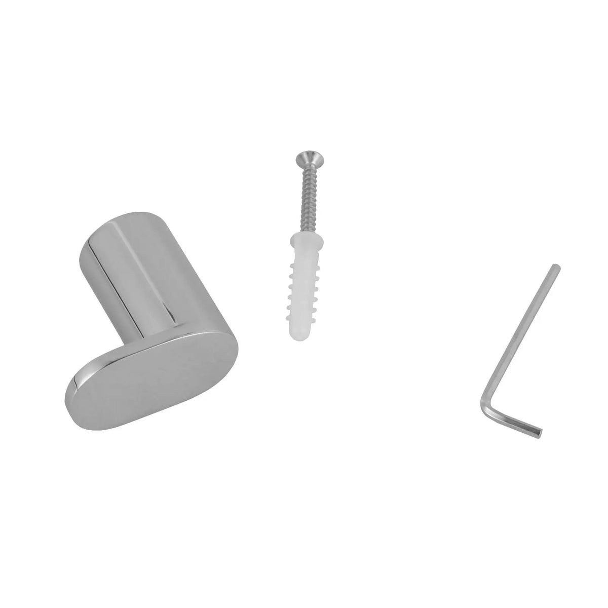 RUSHY Round Robe Hook Chrome and Colours – FIL Kitchen Bathroom
