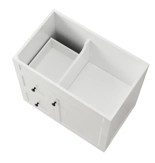 Harold Federation Free Standing Cabinet Matte White LK-FH74LL-MW