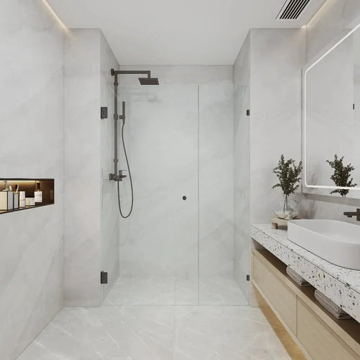 Covey Frameless Fixed Panel for Pivot Door 10mm