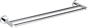 OTUS DOUBLE TOWEL RAIL 600MM CHROME & COLOURED ACL
