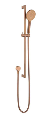 CORA ROUND SLIDING SHOWER RAIL WITH HAND SHOWER CHROME & COLOURED ACL