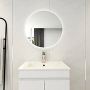 POSEIDON ROUND BACKLIT LED MIRROR 3 COLOUR LIGHTS 600X600MM - FIL Kitchen Bathroom