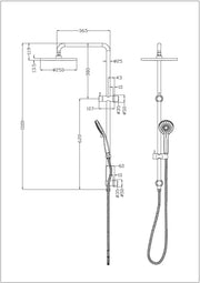 Otus Multi-function Shower Set - FIL Kitchen Bathroom