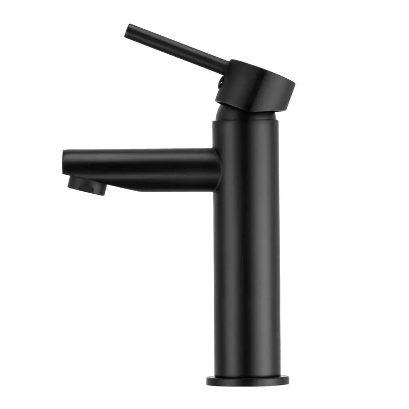 LUCID PIN Series Round Basin Mixer(Tall Vesion) Chrome/Matte Black FIL Kitchen Bathroom