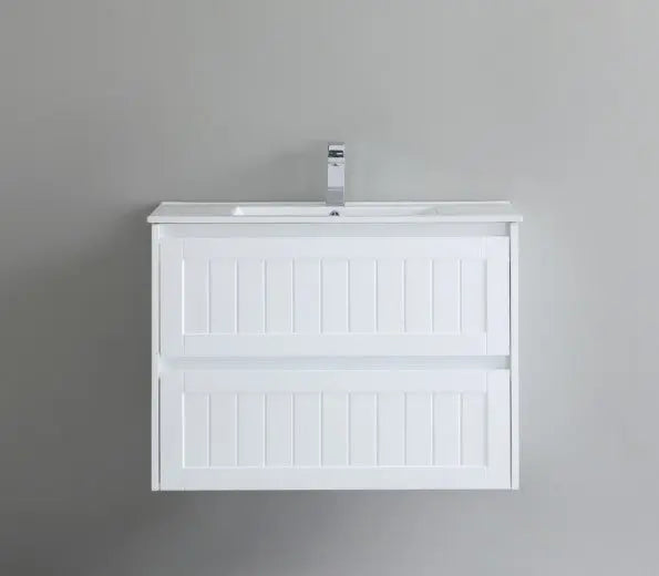 Poseidon New Hampton Wall Hung Vanity (600mm/750mm/900mm/1200mm/1500) - FIL Kitchen Bathroom