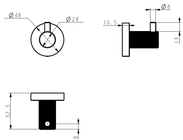 Linie Robe Hook - FIL Kitchen Bathroom