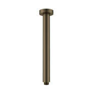 Round Ceiling Shower Arm 300mm - Antique Brass