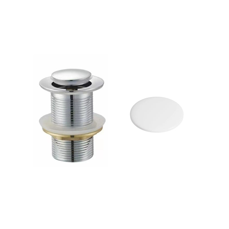 Solid Surface Basin Pop-up Waste Cap SLCP32