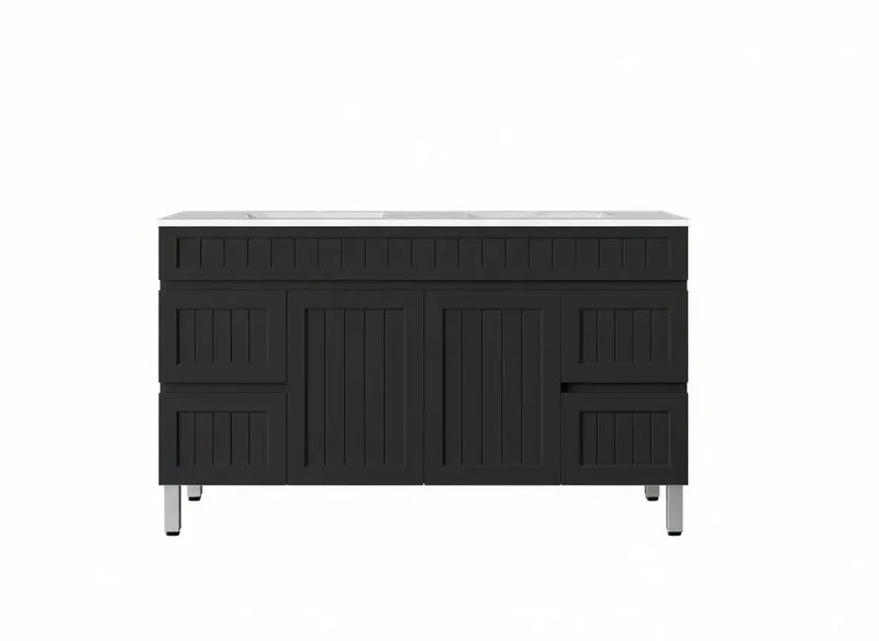 Archill Federation Free Standing PVC Cabinet with soft closing doors  LK-FA154L-MB