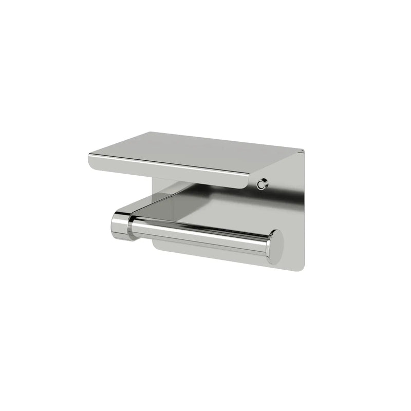 Amoza Toilet Roll Holder with Shelf
