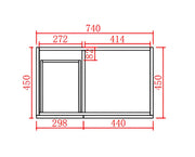 Acacia Shaker Pvc Free Standing Vanity Matte White 600mm/750mm/900mm - FIL Kitchen Bathroom
