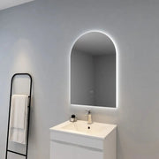 LED MIRROR ARCH BACKLIT 3 COLOUR LIGHTS 600X900MM FIL Kitchen Bathroom