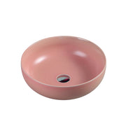 Asti 90 Counter-top Round Basin - Matt Pink mercioaustralia