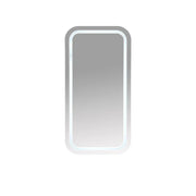Athena 450 x 900mm LED Square Wall-Hung Shaving Cabinet - Single Door mercioaustralia