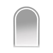 Athena 500 x 900mm LED Arch Wall-Hung Shaving Cabinet - Single Door mercioaustralia