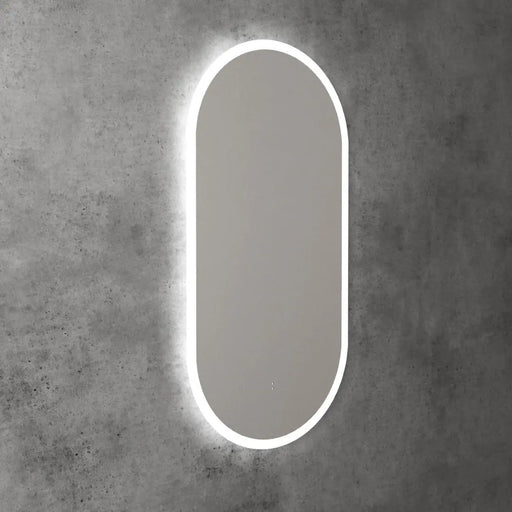 AULIC BEAU MONDE LED MIRROR FRAMELESS 3 COLOUR LIGHTS 450X900MM - FIL Kitchen Bathroom