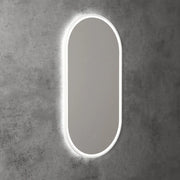 AULIC BEAU MONDE LED MIRROR MATTE WHITE 3 COLOUR LIGHTS 450X900MM - FIL Kitchen Bathroom