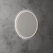 AULIC WINDSOR LED MIRROR BRUSHED BRONZE 3 COLOUR LIGHTS 700X700MM - FIL Kitchen Bathroom