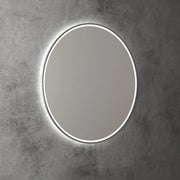 AULIC WINDSOR LED MIRROR GUN METAL 3 COLOUR LIGHTS 900X900MM - FIL Kitchen Bathroom