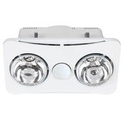 Ardene Duo 3-in-1 Bathroom Heater with Exhaust Fan and LED Light - FIL Kitchen Bathroom