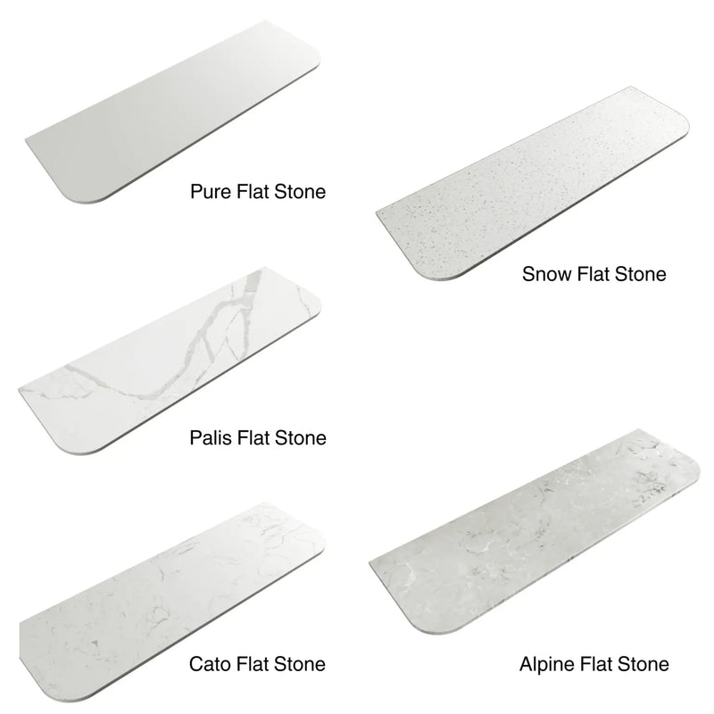 Savio Wall Hung Matte White 750mm/900mm/1200mm/1500mm/1800mm - FIL Kitchen Bathroom