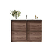 Bella 1200mm Freestanding Cabinet - Notaio Walnut mercioaustralia