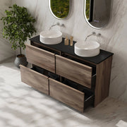 Bella 1500mm Freestanding Cabinet - Notaio Walnut mercioaustralia