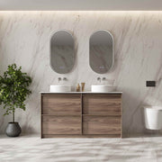 Bella 1500mm Freestanding Cabinet - Notaio Walnut mercioaustralia