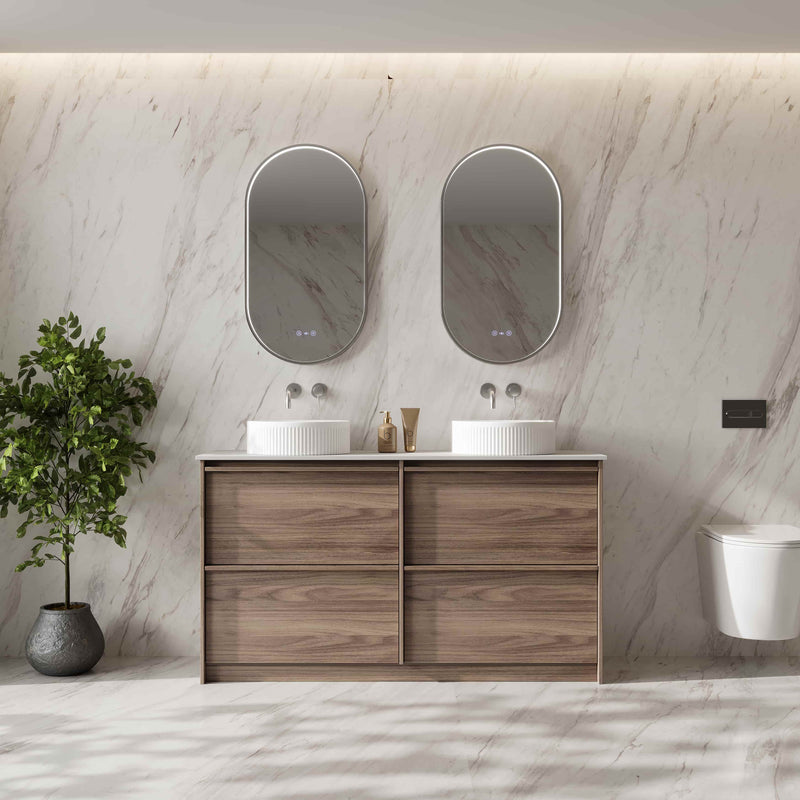 Bella 1500mm Freestanding Cabinet - Notaio Walnut mercioaustralia