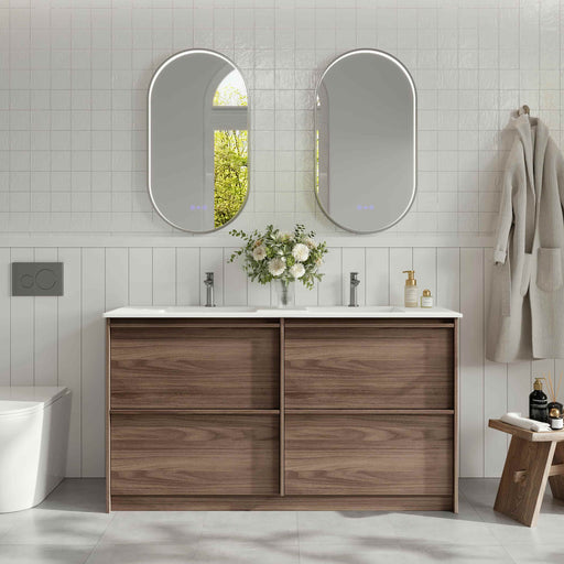 Bella 1500mm Freestanding Cabinet - Notaio Walnut mercioaustralia