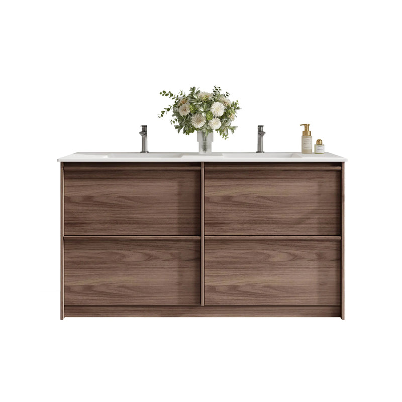 Bella 1500mm Freestanding Cabinet - Notaio Walnut mercioaustralia