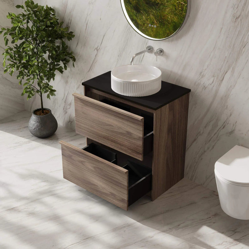 Bella 750mm Freestanding Cabinet - Notaio Walnut mercioaustralia